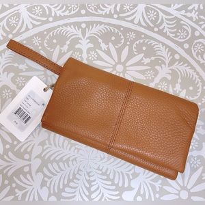 Hobo Keen Wallet in Cashew